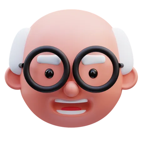 Male Professor  3D Icon