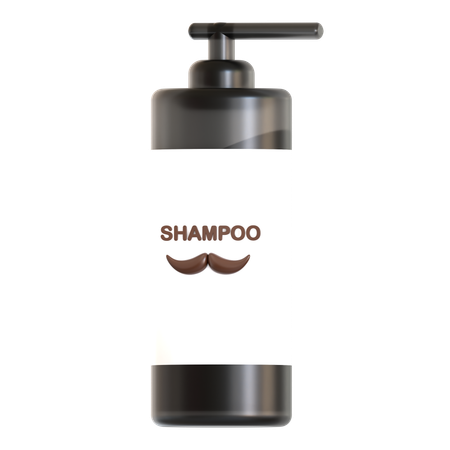 Male Shampoo  3D Icon
