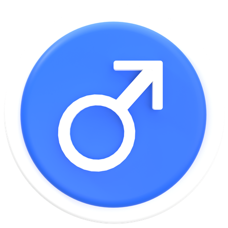 Male Sign  3D Icon