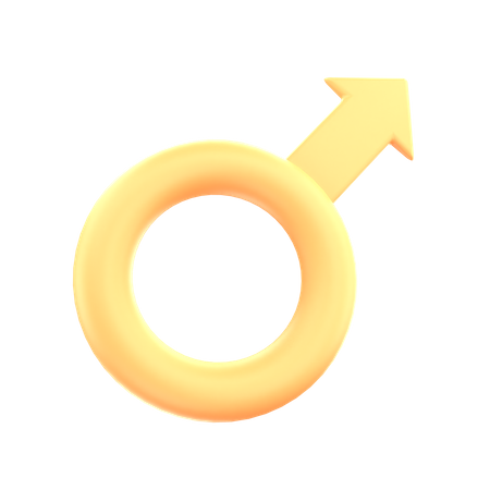 Male Sign  3D Icon