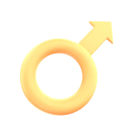 Male Sign  3D Icon