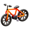 3d male sport bike logo