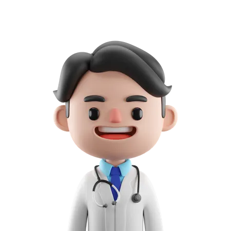 Male Surgeon  3D Icon