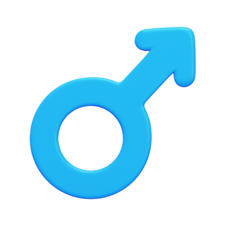 Male Symbol  3D Icon