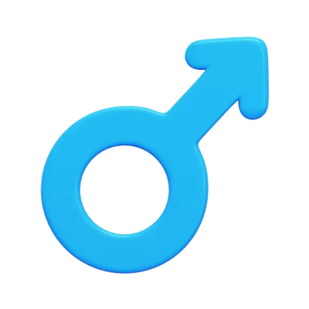 Male Symbol  3D Icon