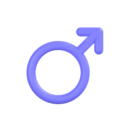 Male Symbol  3D Icon