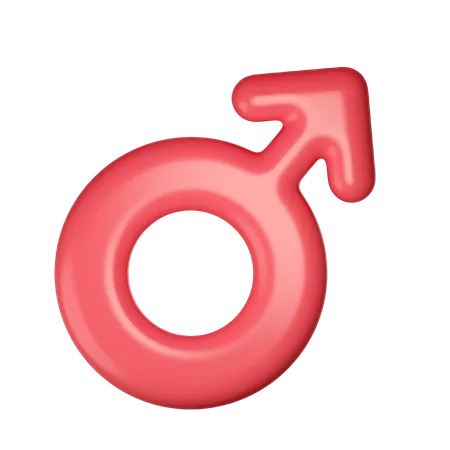 Male Symbol  3D Icon