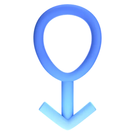 Male Symbol  3D Icon