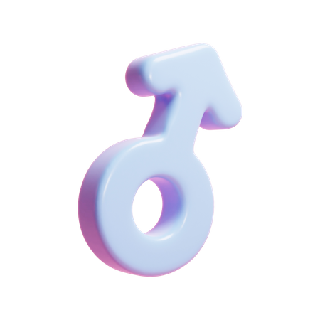 Male Symbol  3D Icon