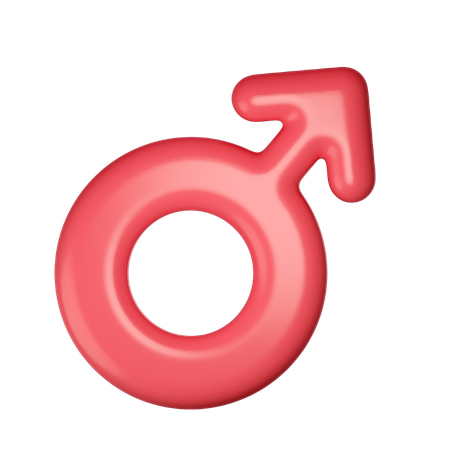 Male Symbol  3D Icon