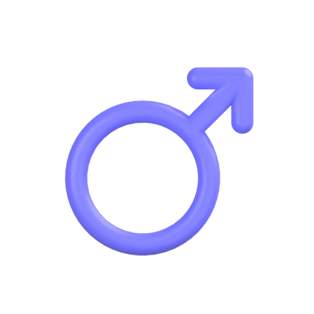 Male-symbol 3D Icon