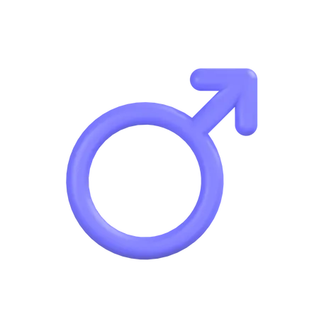 Male Symbol 3D Icon