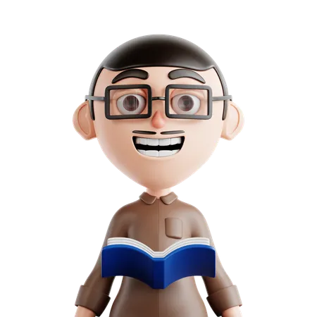 Male Teacher  3D Icon