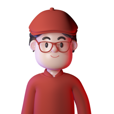 Male Teacher  3D Icon