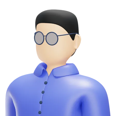 Male Teacher  3D Illustration