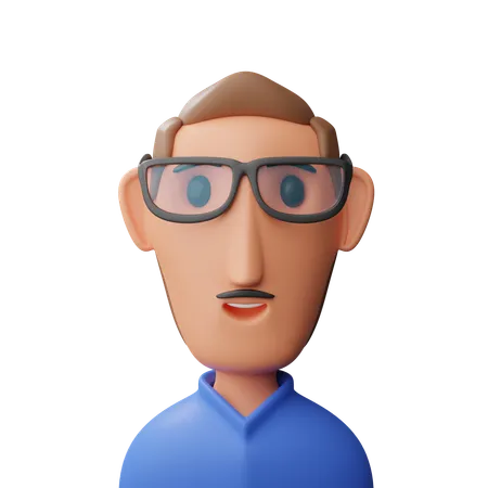 Male Teacher Avatar Download This Item Now 3D Icon