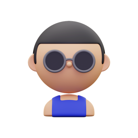 Male Tourist  3D Icon