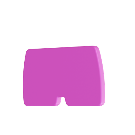 Male Underwear  3D Icon