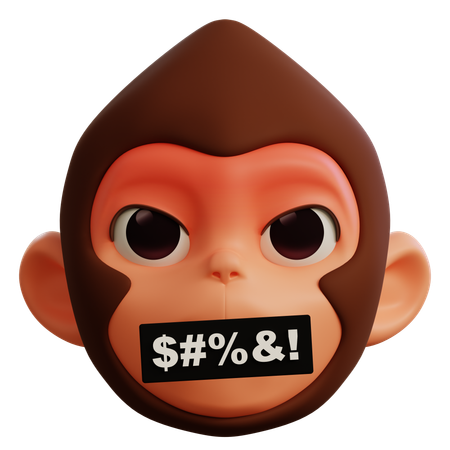 Malédiction du singe  3D Icon