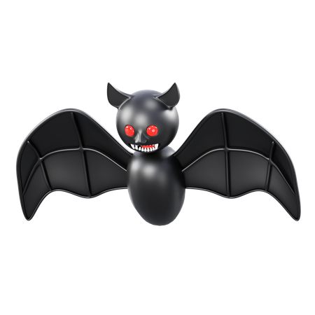 Chauve-souris maléfique  3D Icon