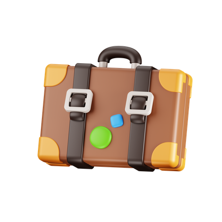 Maleta  3D Icon