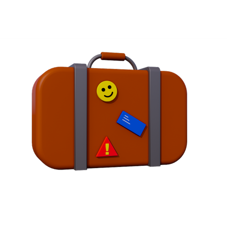 Maleta  3D Icon