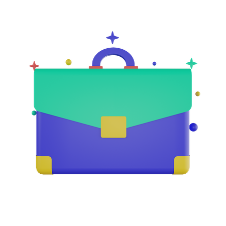 Maleta  3D Icon