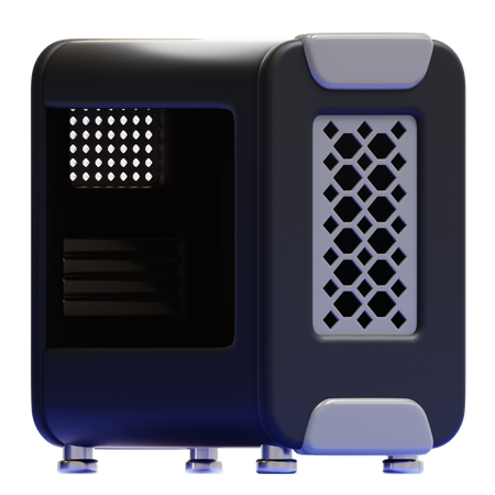 Gabinete de computador  3D Icon