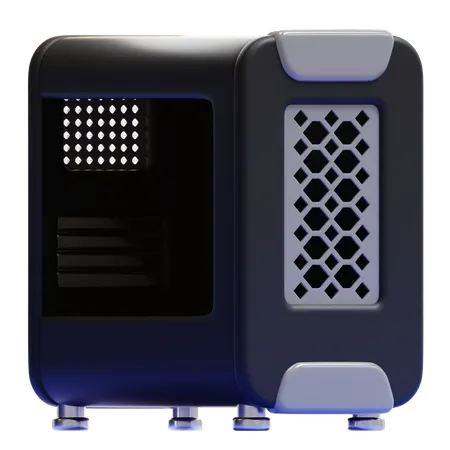 Gabinete de computador  3D Icon