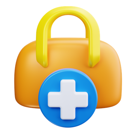 Bolsa de médico  3D Icon