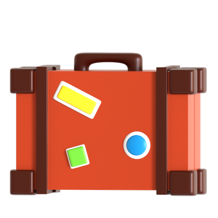 Maleta de vacaciones  3D Icon