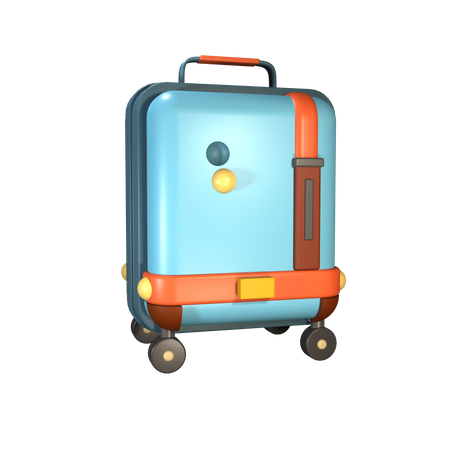 Maleta de viaje  3D Icon