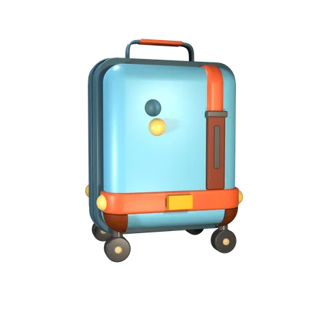 Maleta de viaje  3D Icon