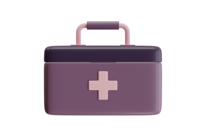 Bolsa médica  3D Icon