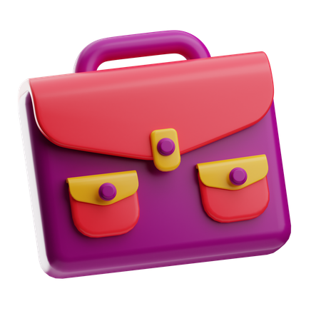 Maletín  3D Icon