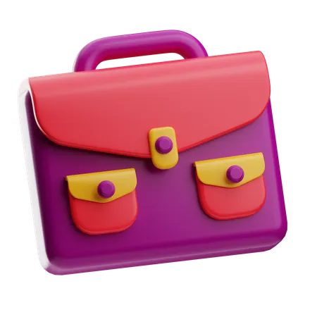 Maletín  3D Icon