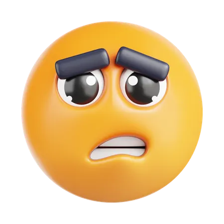 Malheureux 3D Icon