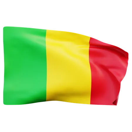 Mali Flag  3D Icon