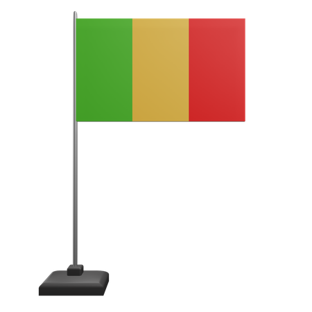 Mali Flag  3D Icon