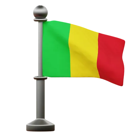 Mali Flag  3D Icon