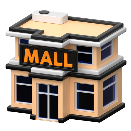 Mall  3D Icon