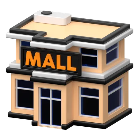 Mall  3D Icon