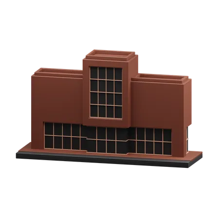 Mall building  3D Icon