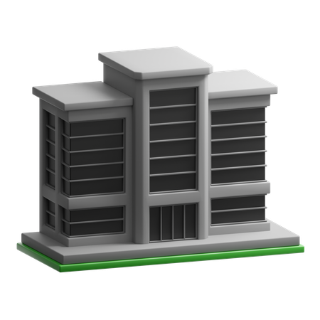 Mall building  3D Icon