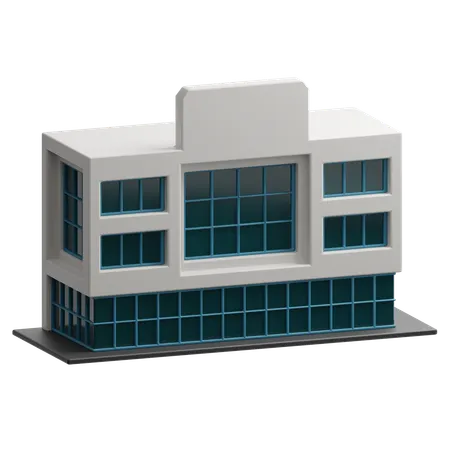 Mall Building  3D Icon