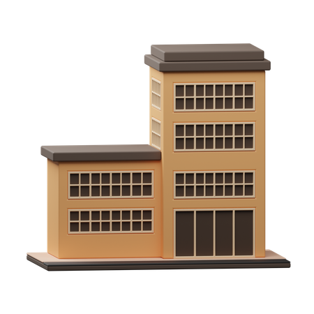 Mall building  3D Icon