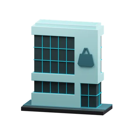 Mall building  3D Icon