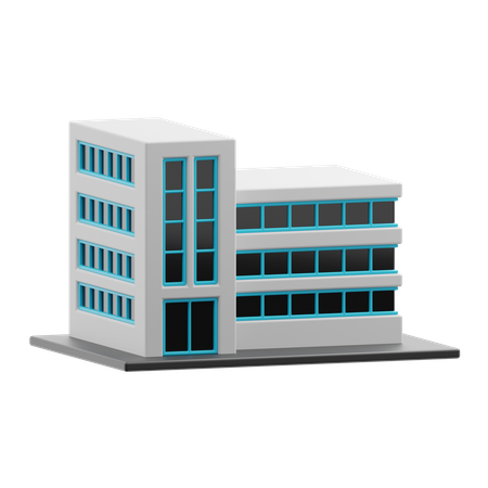 Mall building  3D Icon