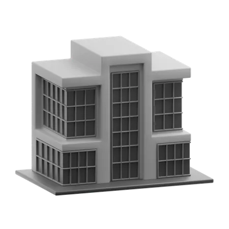Mall building  3D Icon