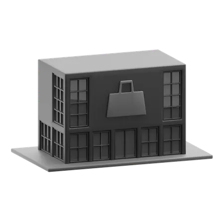 Mall building  3D Icon